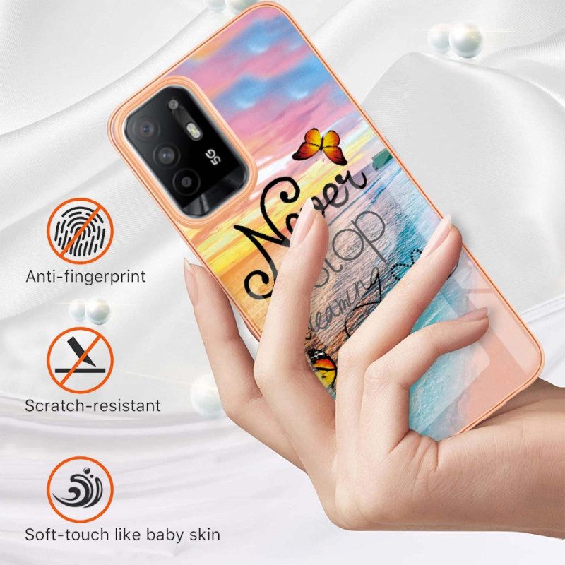 Cover Oppo A94 5G Non Smettere Mai Di Sognare