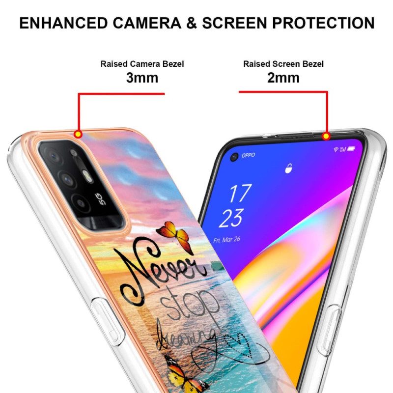 Cover Oppo A94 5G Non Smettere Mai Di Sognare