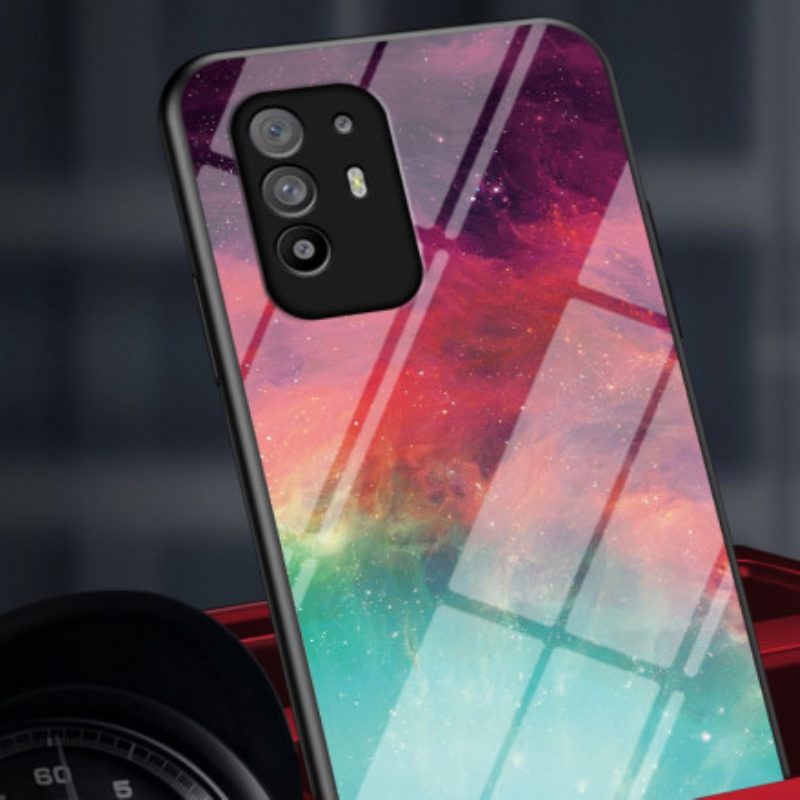 Cover Oppo A94 5G Vetro Temperato Di Colori Premium