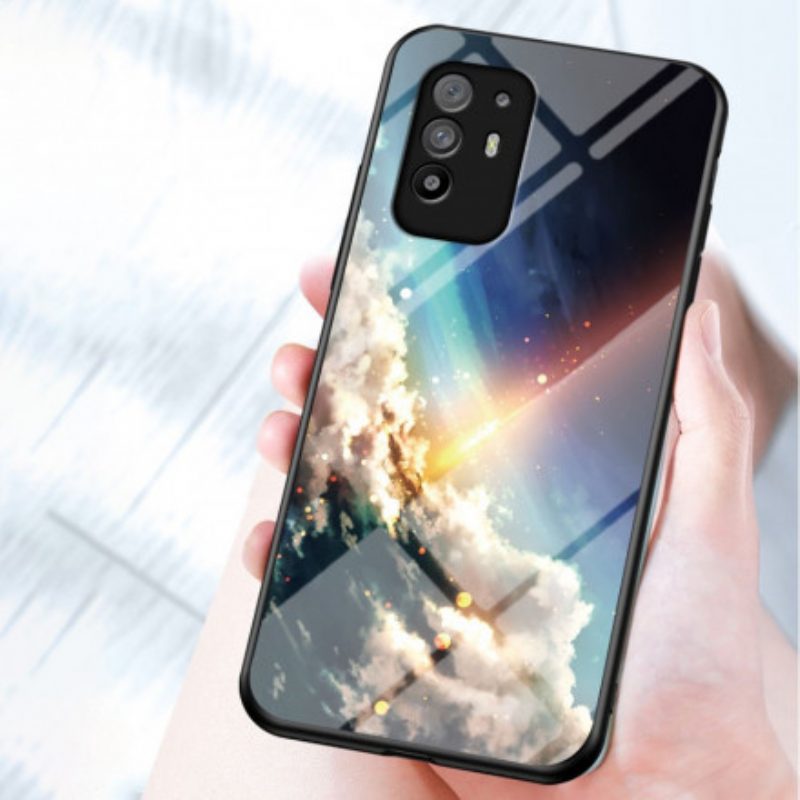 Cover Oppo A94 5G Vetro Temperato Di Colori Premium