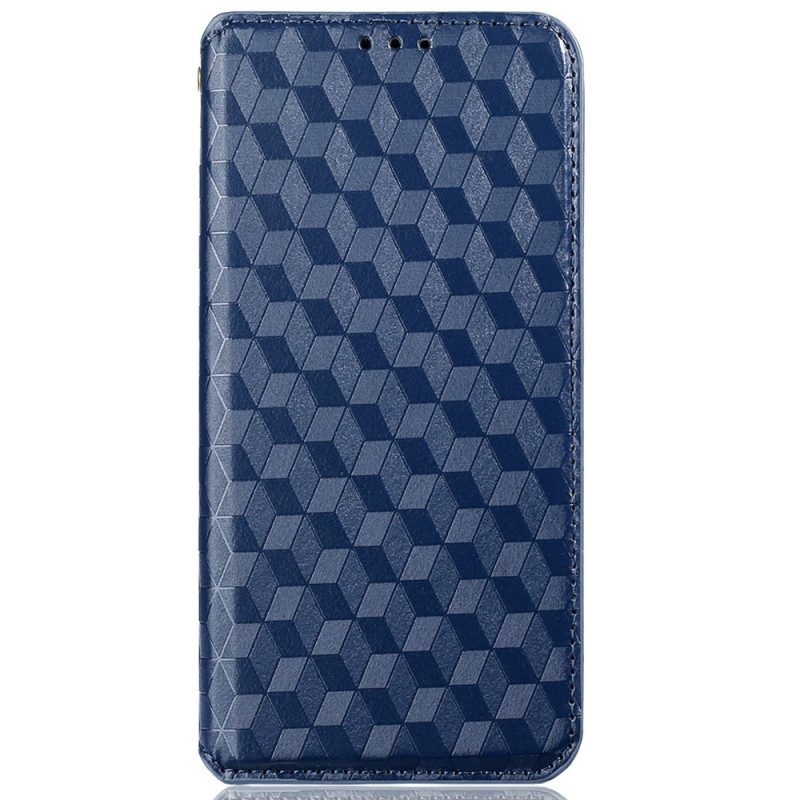 Folio Cover Oppo A94 5G Custodia in pelle In Ecopelle