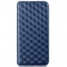 Folio Cover Oppo A94 5G Custodia in pelle In Ecopelle