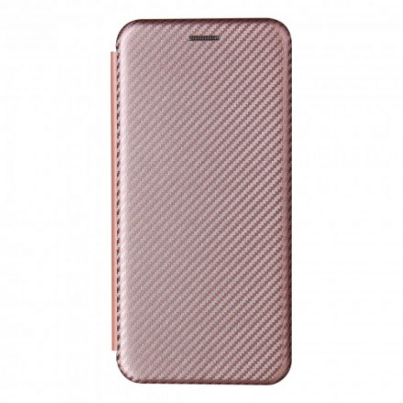 Folio Cover Oppo A94 5G Custodia in pelle Silicone Colorato Al Carbonio