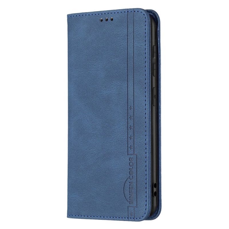 Folio Cover Oppo A94 5G Custodia in pelle Similpelle