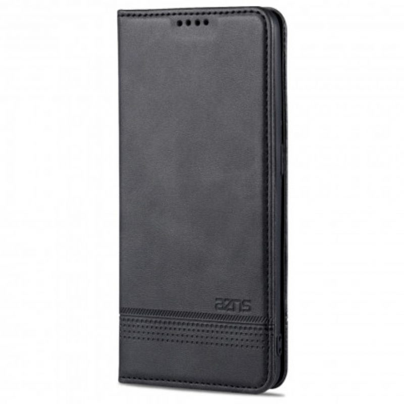 Folio Cover Oppo A94 5G Custodia in pelle Stile In Pelle Azns