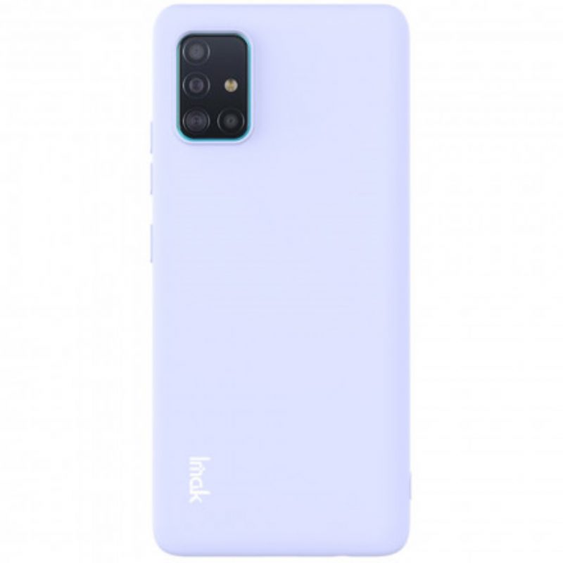 Cover Samsung Galaxy A71 5G Tappetino In Silicone Serie Uc-2 Imak