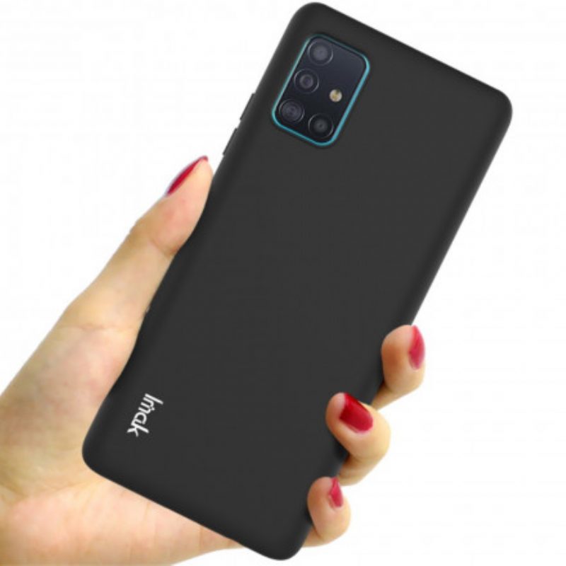 Cover Samsung Galaxy A71 5G Tappetino In Silicone Serie Uc-2 Imak