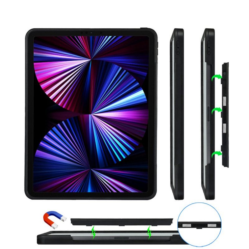 Cover iPad Pro 12.9" (2022) Supporto Vivavoce In Similpelle