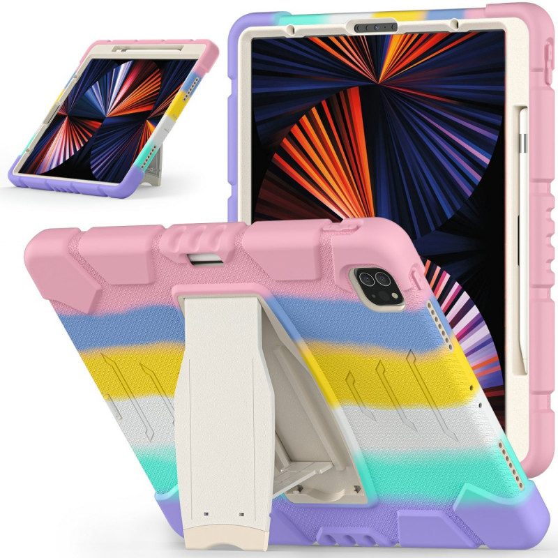 Cover iPad Pro 12.9" (2022) Tripla Protezione Con Supporto Colorato