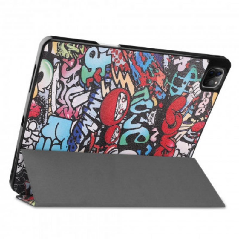 Custodia iPad Pro 12.9" (2022) Portapenne Graffiti