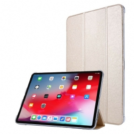 Custodia iPad Pro 12.9" (2022) Trama Di Seta In Ecopelle
