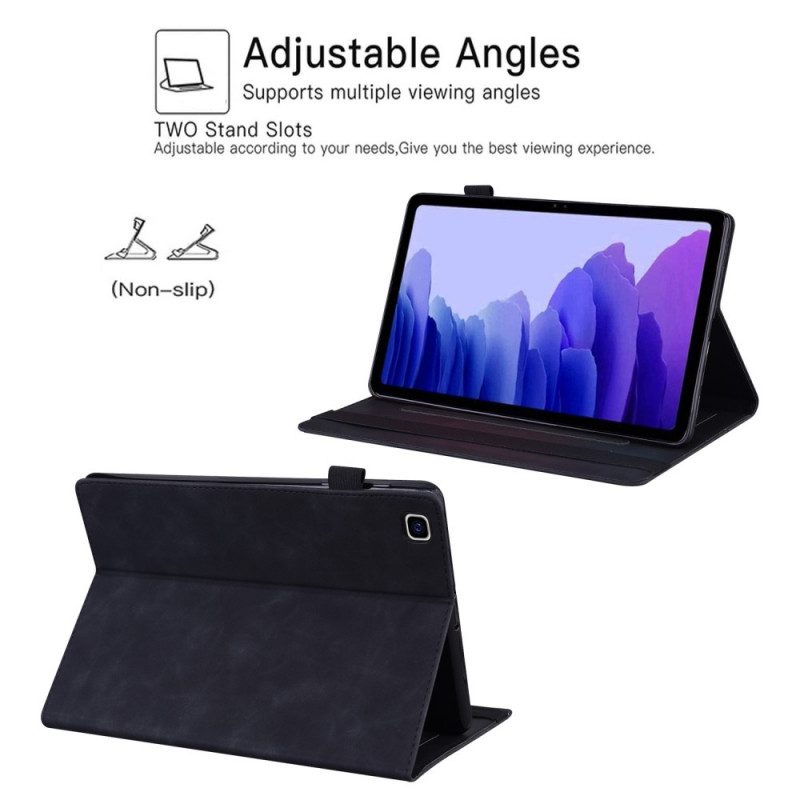 Folio Cover iPad Pro 12.9" (2022) Affari In Pelle Stile