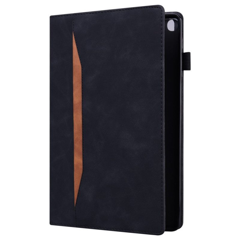 Folio Cover iPad Pro 12.9" (2022) Affari In Pelle Stile