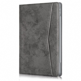 Folio Cover iPad Pro 12.9" (2022) Effetto Pelle Da Lavoro