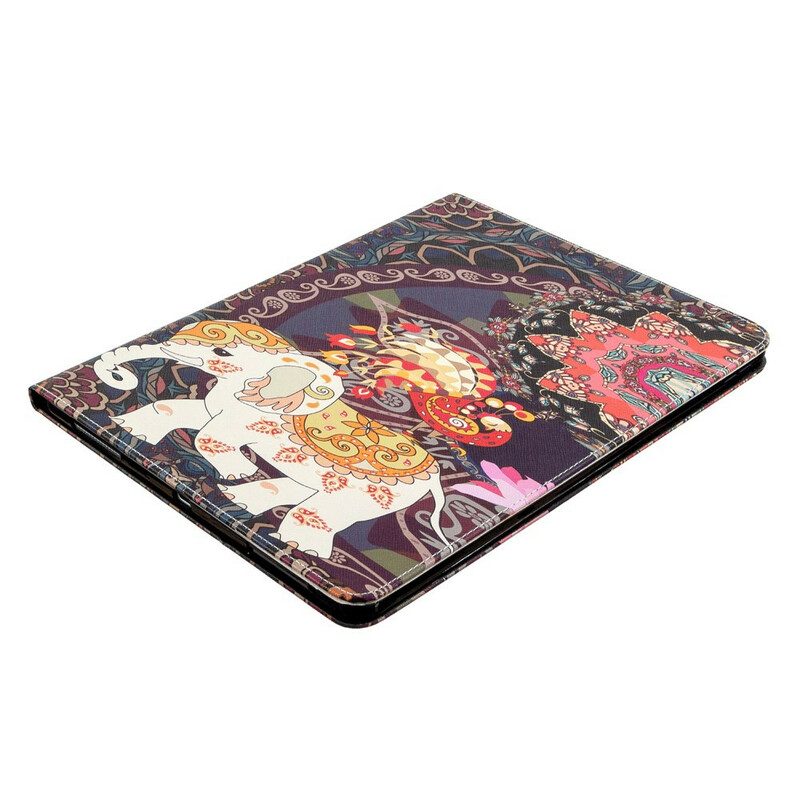 Folio Cover iPad Pro 12.9" (2022) Motivo Con Stampa Elefante