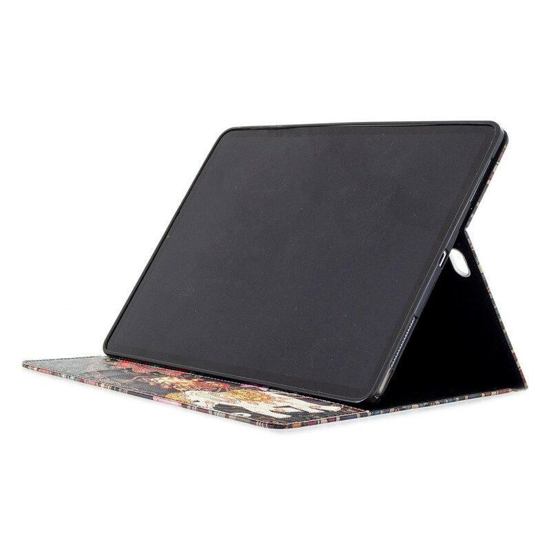 Folio Cover iPad Pro 12.9" (2022) Motivo Con Stampa Elefante