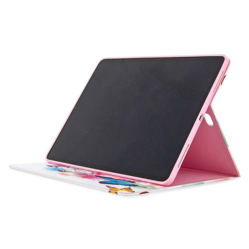 Folio Cover iPad Pro 12.9" (2022) Motivo Stampato Farfalle