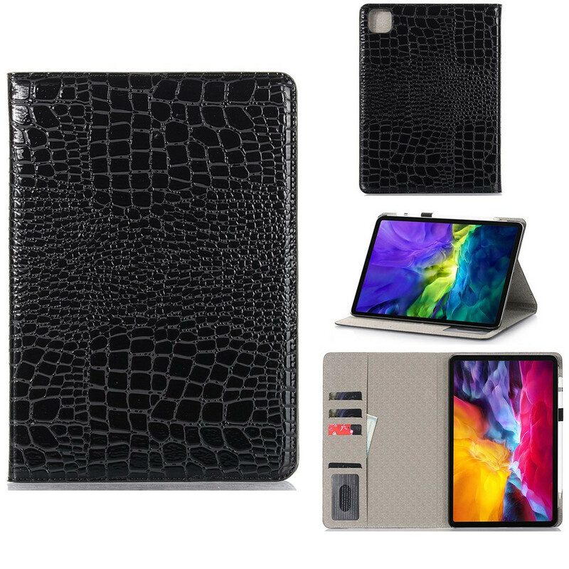 Folio Cover iPad Pro 12.9" (2022) Pelle Di Coccodrillo