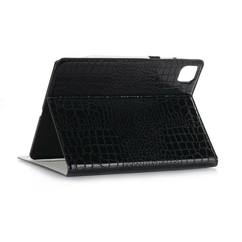 Folio Cover iPad Pro 12.9" (2022) Pelle Di Coccodrillo