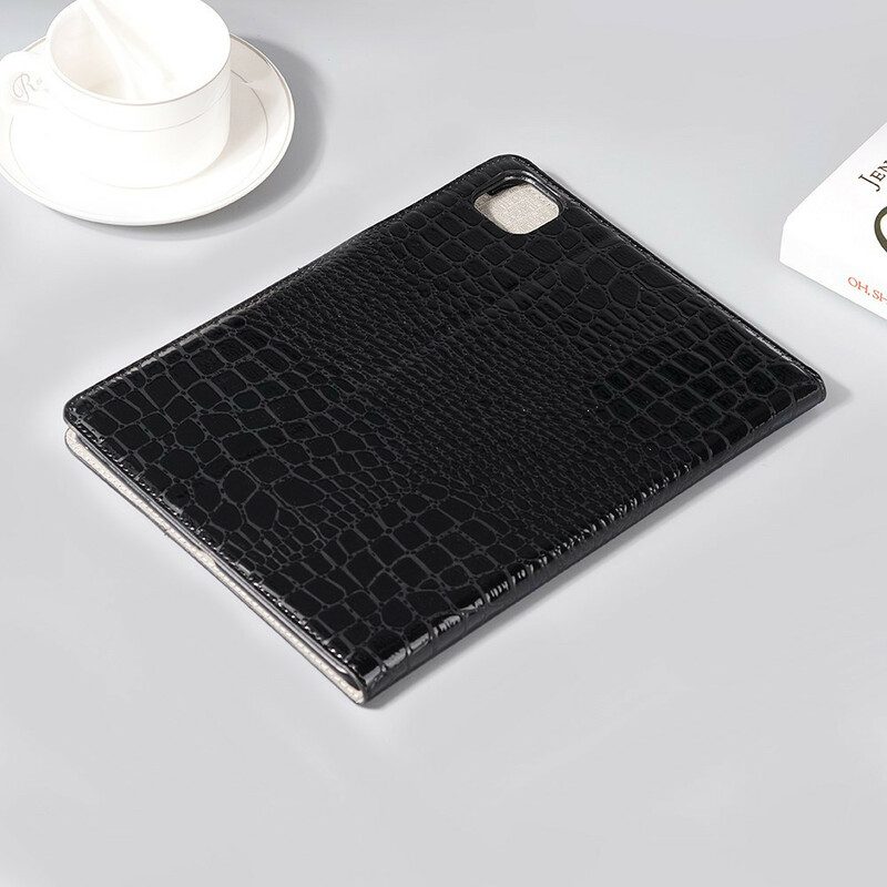 Folio Cover iPad Pro 12.9" (2022) Pelle Di Coccodrillo