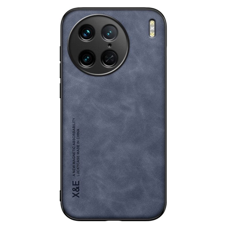 Cover Vivo X90 Pro Pelle Effetto Pelle X&e