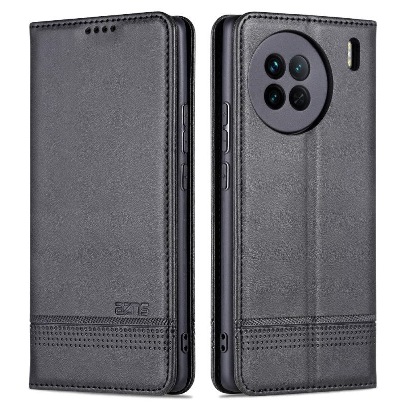 Folio Cover Vivo X90 Pro Custodia in pelle Azns