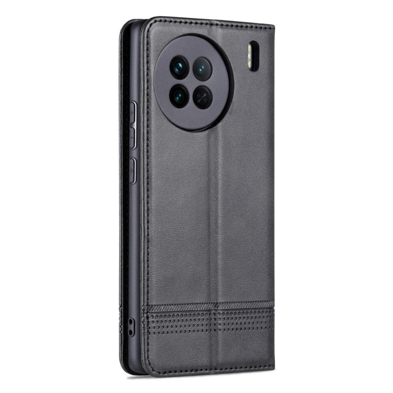 Folio Cover Vivo X90 Pro Custodia in pelle Azns