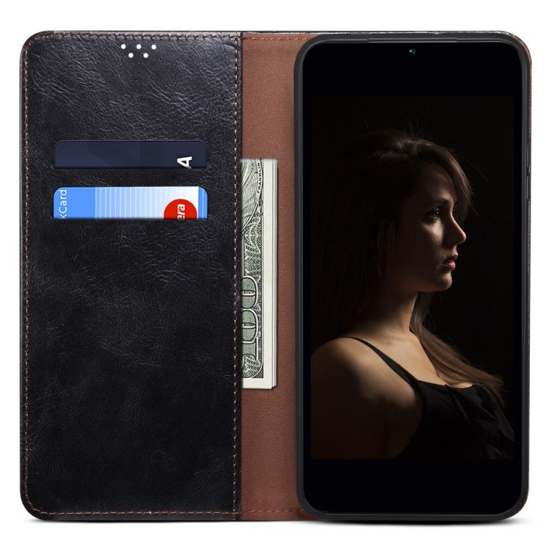 Folio Cover Vivo X90 Pro Custodia in pelle Cera