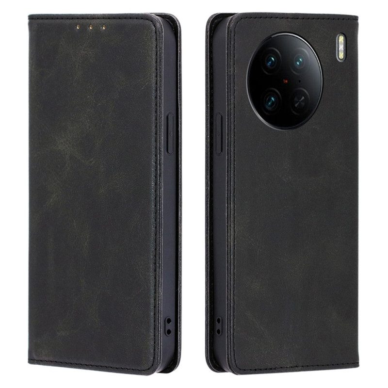 Folio Cover Vivo X90 Pro Custodia in pelle Classico