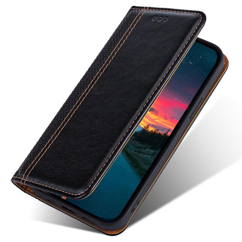 Folio Cover Vivo X90 Pro Custodia in pelle Ecopelle Vintage