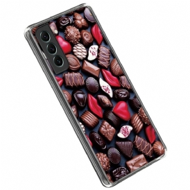 Cover Samsung Galaxy S23 Plus 5G Cioccolato Flessibile