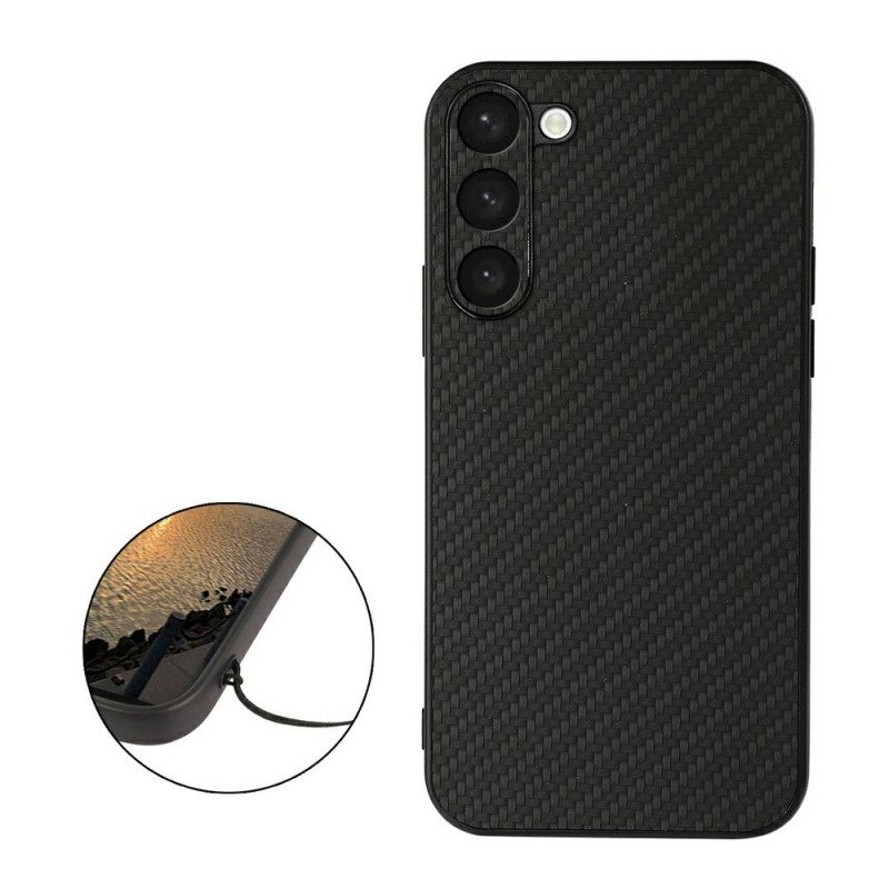 Cover Samsung Galaxy S23 Plus 5G Fibra Di Carbonio Classica