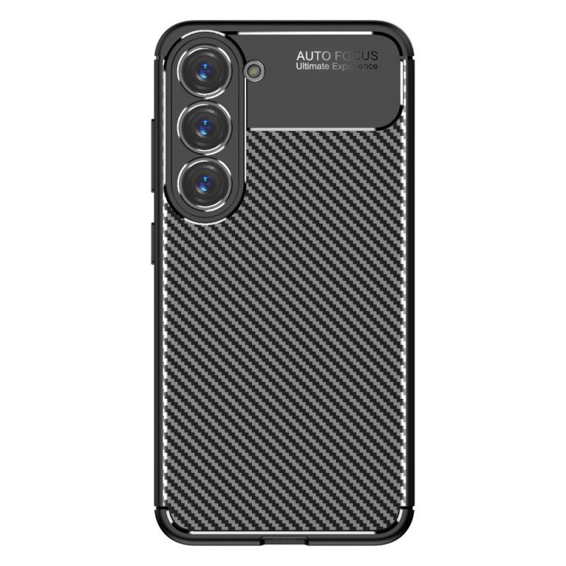 Cover Samsung Galaxy S23 Plus 5G Fibra Di Carbonio Flessibile