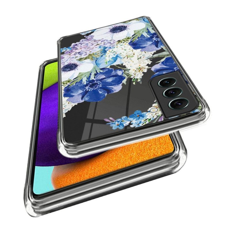 Cover Samsung Galaxy S23 Plus 5G Fiori Senza Soluzione Di Continuità