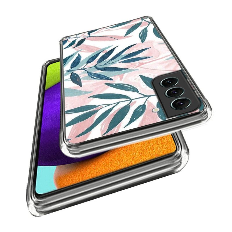 Cover Samsung Galaxy S23 Plus 5G Foglie Colorate