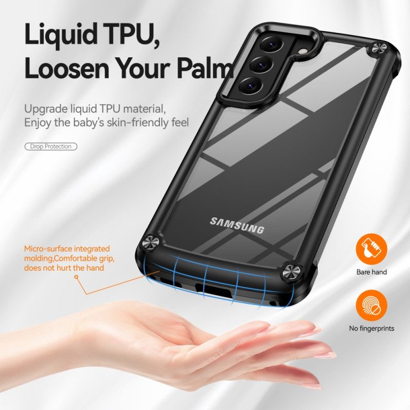 Cover Samsung Galaxy S23 Plus 5G Ibrido Con Lega Di Alluminio