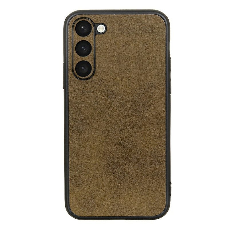 Cover Samsung Galaxy S23 Plus 5G Look Raffinato Effetto Pelle