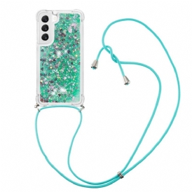 Cover Samsung Galaxy S23 Plus 5G Paillettes Con Coulisse