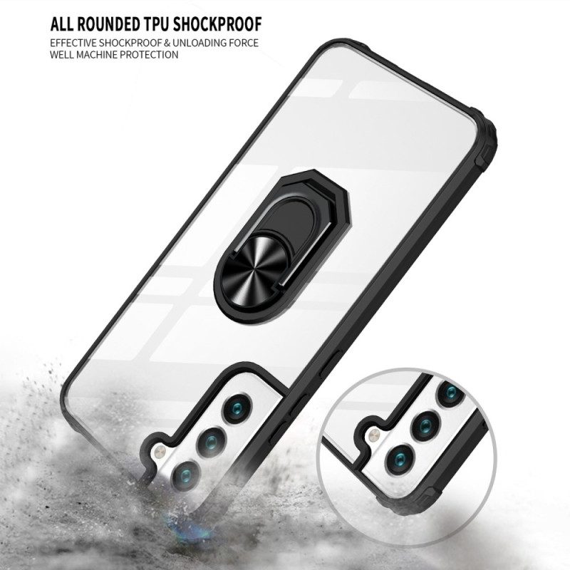 Cover Samsung Galaxy S23 Plus 5G Trasparente Con Anello-supporto