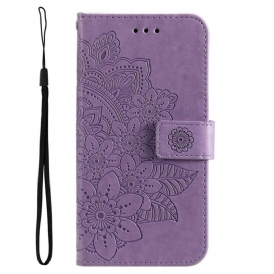 Custodia in pelle Samsung Galaxy S23 Plus 5G Mandala Strappy