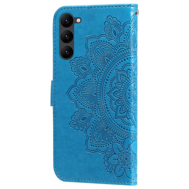 Custodia in pelle Samsung Galaxy S23 Plus 5G Mandala Strappy