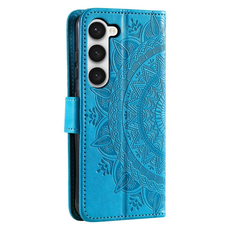 Folio Cover Samsung Galaxy S23 Plus 5G Mandala Del Sole