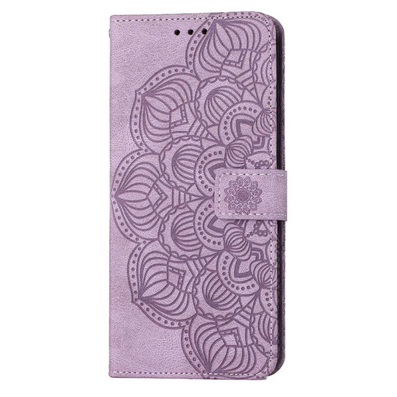 Folio Cover Samsung Galaxy S23 Plus 5G Mandala Strappy