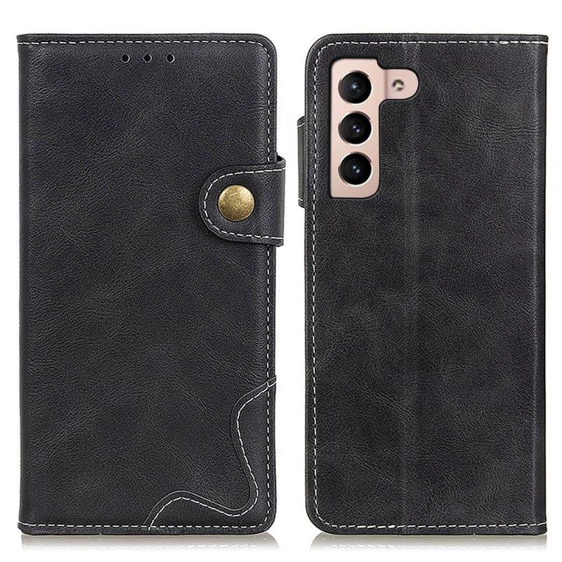 Folio Cover Samsung Galaxy S23 Plus 5G Pulsante Artistico