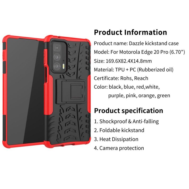 Cover Motorola Edge 20 Pro Premium Ultra Resistente