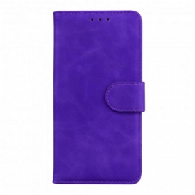 Custodia in pelle Motorola Edge 20 Pro Stile Vintage In Pelle Couture