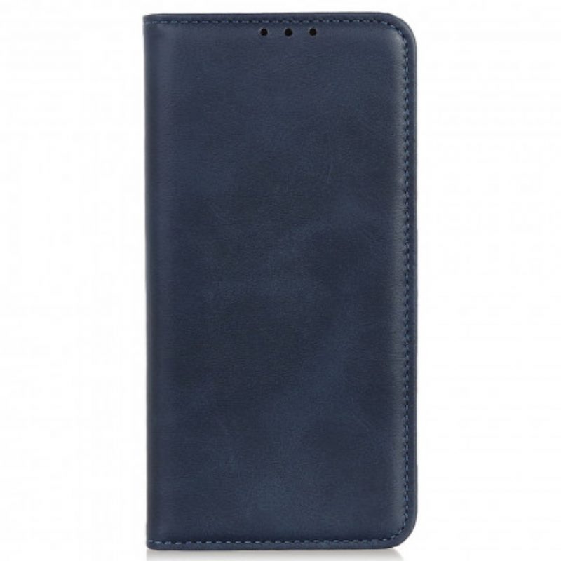 Folio Cover Motorola Edge 20 Pro Custodia in pelle Design In Pelle Crosta