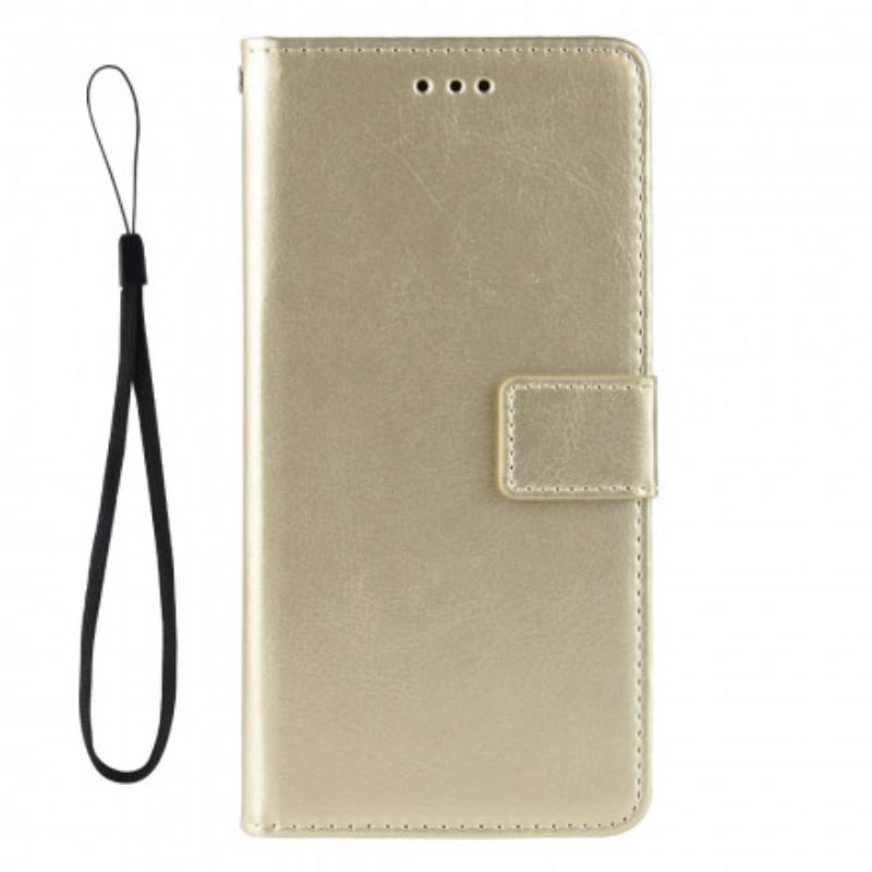 Folio Cover Motorola Edge 20 Pro Ecopelle Appariscente