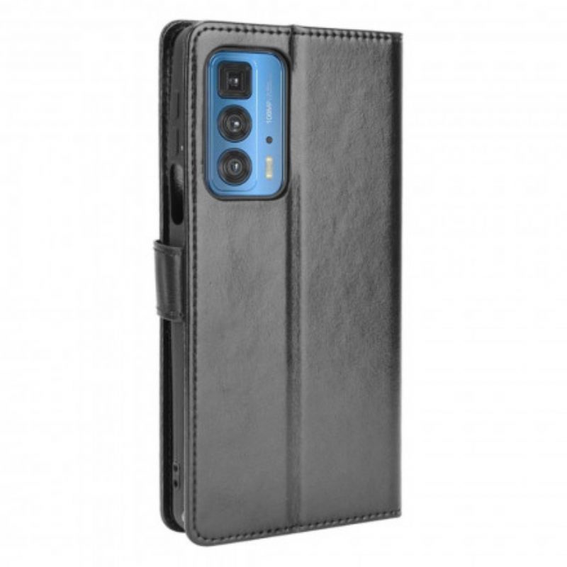 Folio Cover Motorola Edge 20 Pro Ecopelle Appariscente