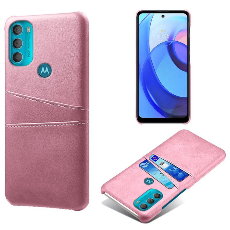 Cover Moto G71 5G Titolare Della Carta Ksq